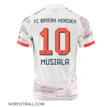 Billige Fotballdrakt Bayern Munich Jamal Musiala #10 Replika Bortedrakt 2025-26 Kortermet
